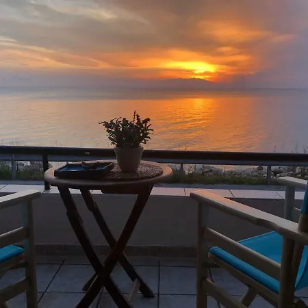 Superior, Comfortable Seaside Home With Amazing View Siviri Exterior photo